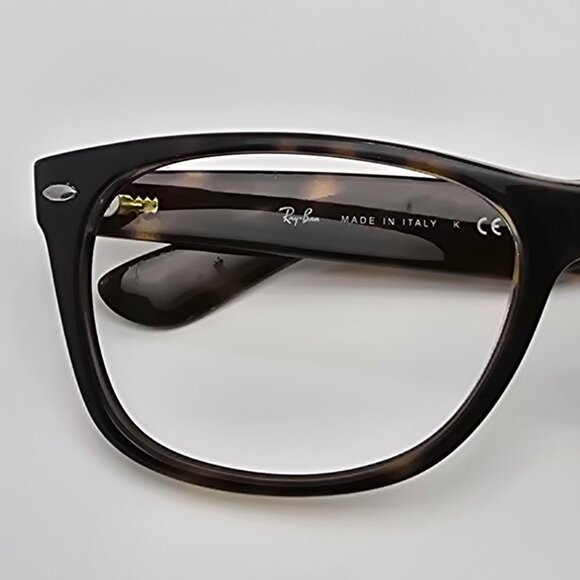 Ray-Ban RB2132 902 New Wayfarer Classic Polished Tortoise Sunglasses Frame 58mm - Picture 12 of 12